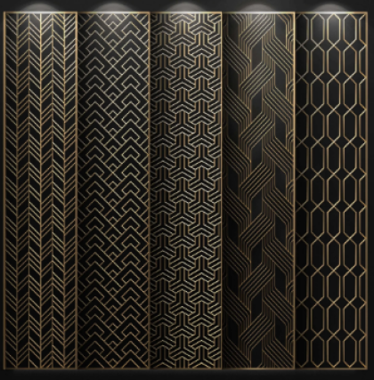 Декоративная решетка из металла