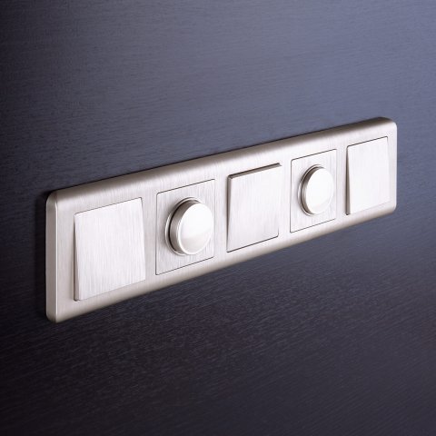 Выключатель Werkel одноклавишный проходной перламутровый рифленый W1112013 4690389160820