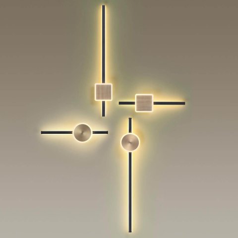 Настенный светодиодный светильник Odeon Light Hightech Stilo 4256/12WL