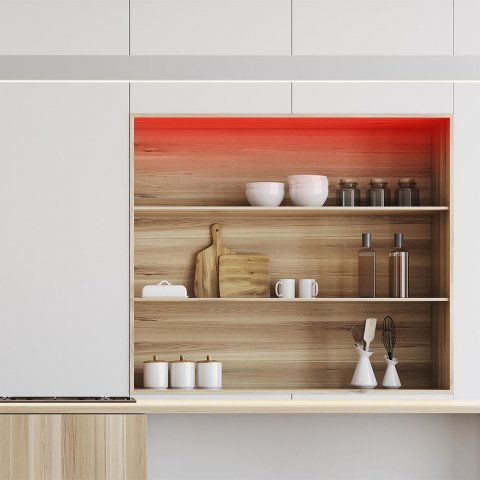 Светодиодная лента Apeyron 14,4W/m 60LED/m 5050SMD красный 5M 48BL