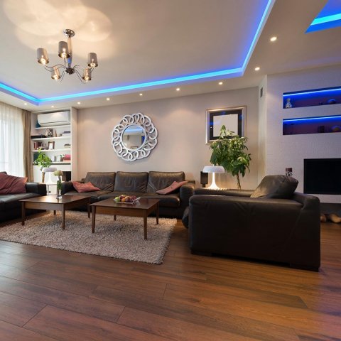 Светодиодная лента Apeyron 20W/m 120LED/m 2835SMD синий 5M 00-106