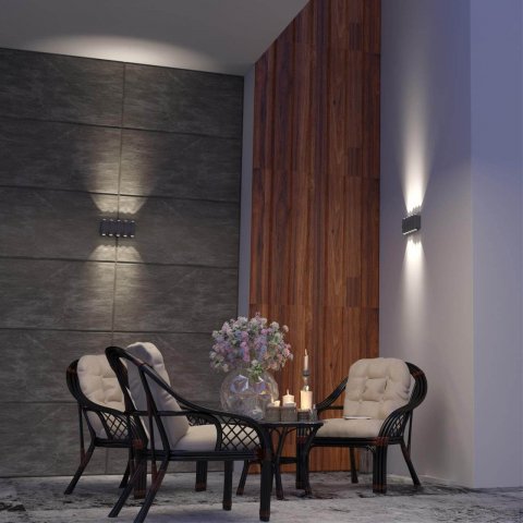 Уличный настенный светодиодный светильник Novotech Street Calle 358569