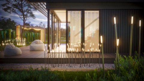 Ландшафтный светодиодный светильник Arlight KT-Canna-L500-1W Warm3000 034161