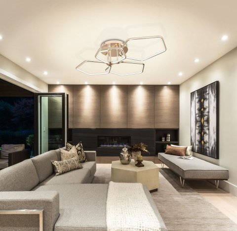 Потолочная светодиодная люстра Natali Kovaltseva High-Tech Led Lamps 82037