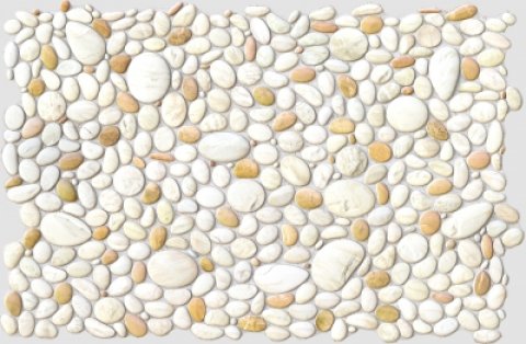 Камень «Галька перламутровая»