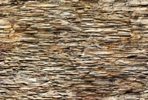 Камень «Плоский коричневый»