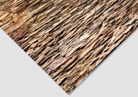 Камень «Плоский коричневый»