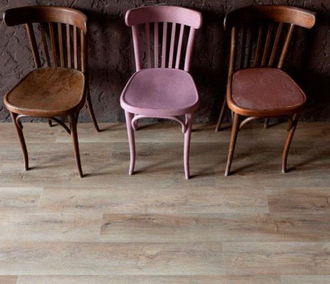 Замковый виниловый пол Vinilam Click 15783 Дуб Амберг