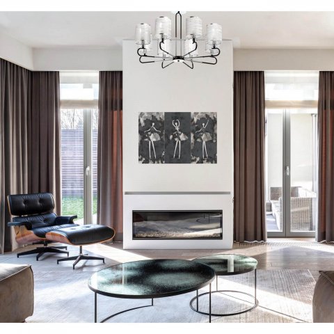 Потолочная люстра De Markt Конрад 667012508