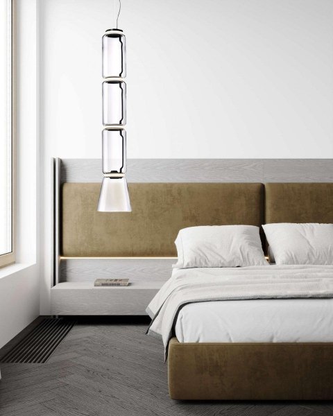 Подвесной светодиодный светильник Milosh Tendence 0749PLB-4BK