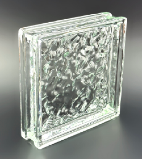 Стеклянный кирпич D4