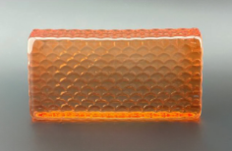 Стеклянный кирпич D48