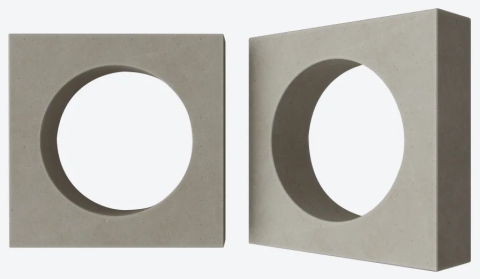 Декоративный бетонный блок OL03