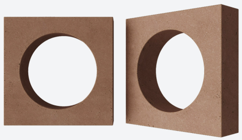 Декоративный бетонный блок OL03