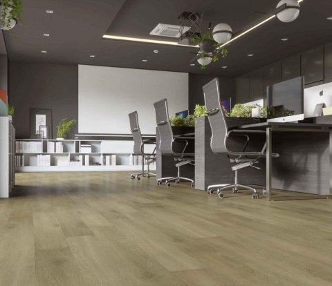 Замковый виниловый пол Home Expert Natural 2185-12 Дуб Волшебный лес