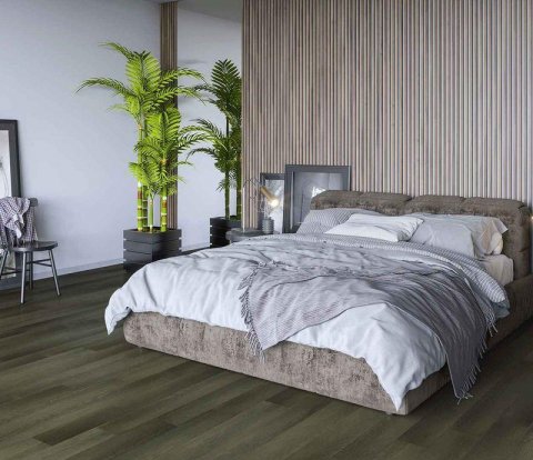 Замковый виниловый пол Home Expert Natural 2187-03 Дуб Ночной лес