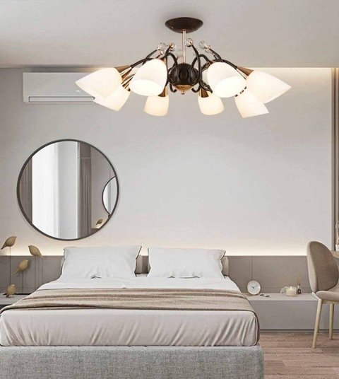 Потолочная люстра Seven Fires Brava WD3514/8C-CF-FGD-WT