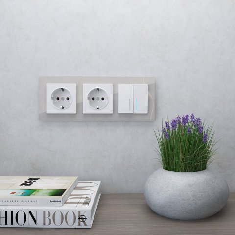 Рамка на 3 поста Werkel Favorit дымчатый W0031117 4690389159862