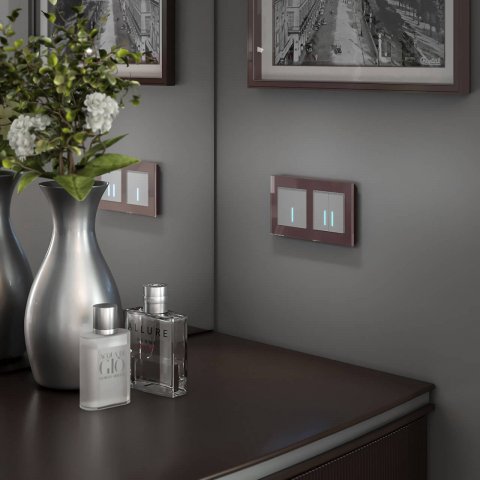 Рамка на 2 поста Werkel Favorit мокко W0021118 4690389159718