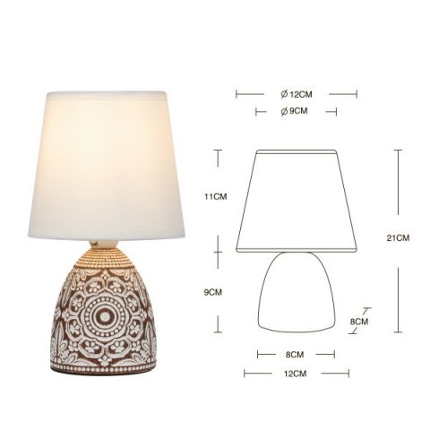 Настольная лампа Rivoli Debora D7045-501 Б0053468