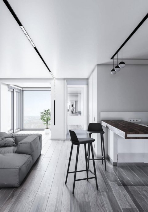 Шинопровод магнитный Maytoni Magnetic track system TRX004-211B