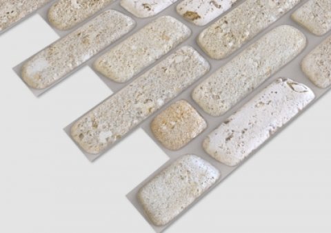 Кирпич «Травертин золотой»