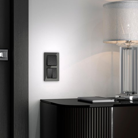 Рамка на 2 поста Werkel Favorit черный W0021108 4690389159589