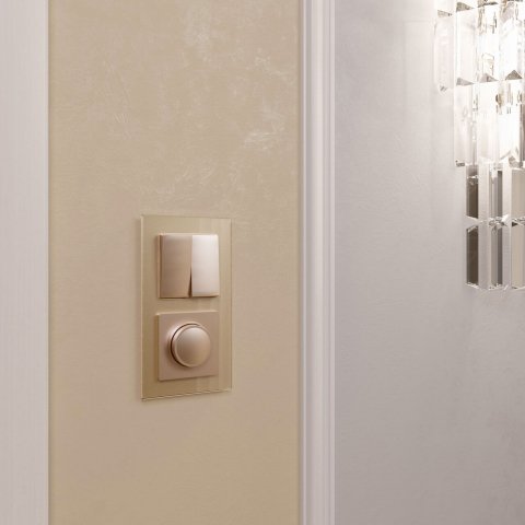 Рамка на 2 поста Werkel Favorit шампань W0021111 4690389159596