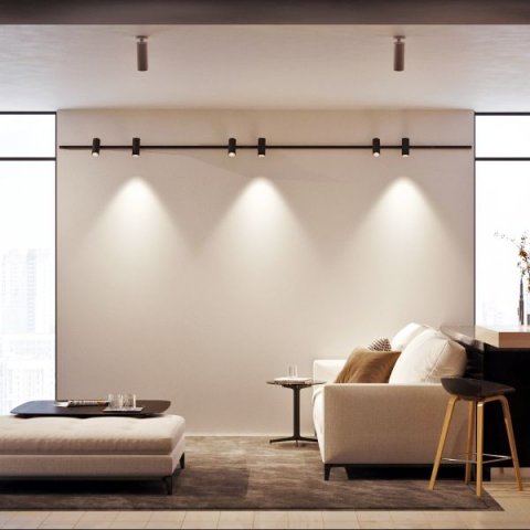 Корпус трекового светильника Arlight  SP-Polo-Track-4TR-Pipe-R65 024226(1)