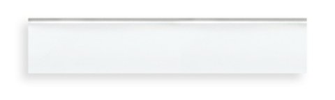 D234-114ДМ (58*16*2400мм) белый глянец