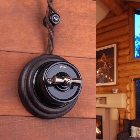 Комплект изоляторов без винта 50 шт. Werkel Ретро черный W6431308 4690389166181