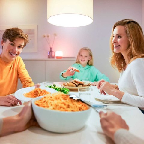 Лампа светодиодная диммируемая WiZ E27 13W 2700-6500K матовая Wi-Fi BLE100WA67E27927-65TW1PF/6 929002449602