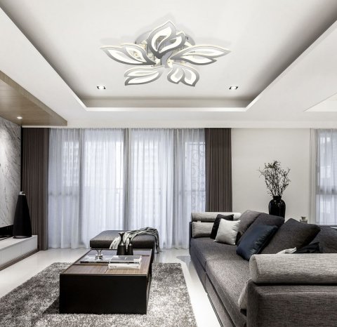 Потолочная светодиодная люстра Natali Kovaltseva Innovation Style 83016