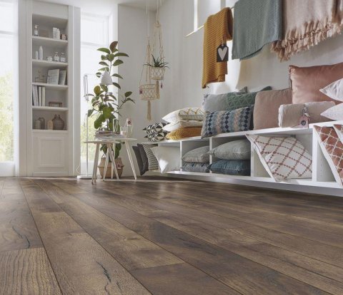 Ламинат Kronotex Amazone D 4766 Дуб Петерсон темный