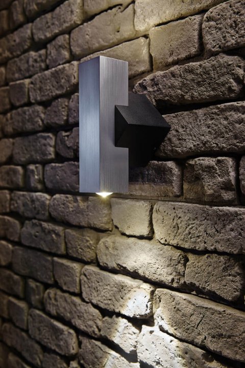 Уличный настенный светодиодный светильник Paulmann 2Flame 93778