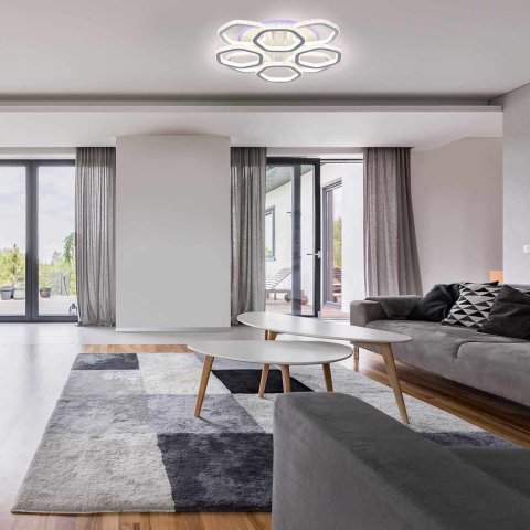 Потолочная светодиодная люстра Escada Centauri 10263/8LED BL