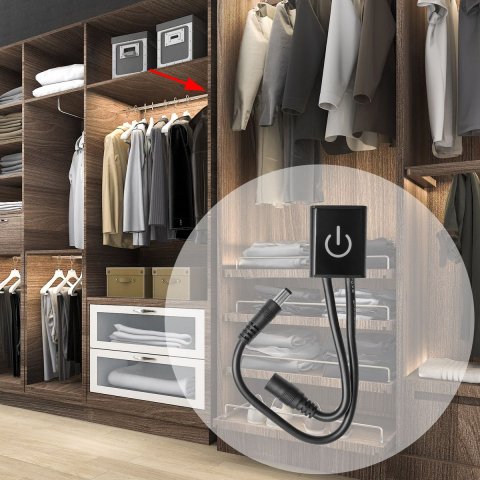 Выключатель бесконтактный Apeyron с ИК-датчиком 12/24V 04-07