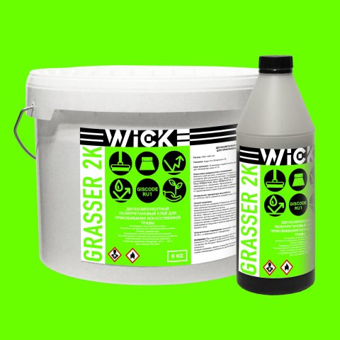 Клей WiCKE GRASSER 2K (9,1 кг)