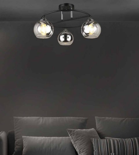 Потолочная люстра Seven Fires Rumo WD3527/3C-BK-CR-CL