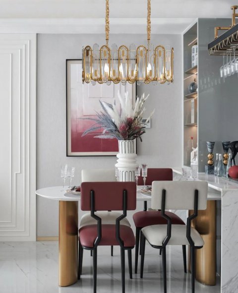 Подвесная люстра Milosh Tendence 0810CL-10GD