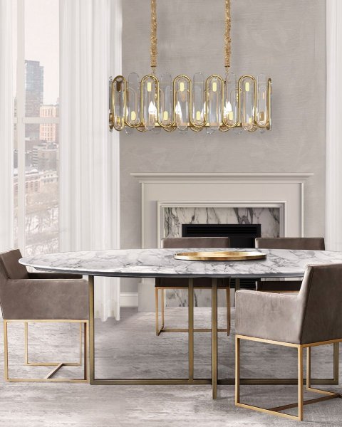 Подвесная люстра Milosh Tendence 0810CL-10GD