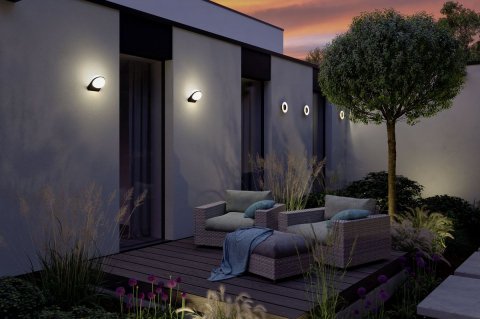 Уличный настенный светодиодный светильник Paulmann Sphea 94401