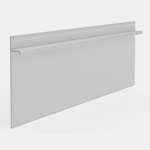 Плинтус скрытого монтажа Pro Design 323 Белый Муар