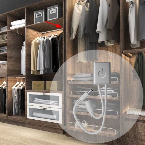 Выключатель сенсорный Apeyron с диммером 12/24V 04-05