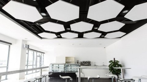 Подвесной светодиодный светильник Siled Hexago 7371013