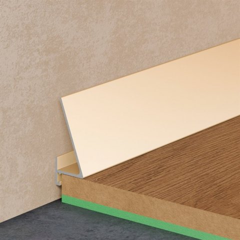 Микроплинтус Corner 570 шампань Pro Design 30 мм х 15.5 мм х 2700 мм
