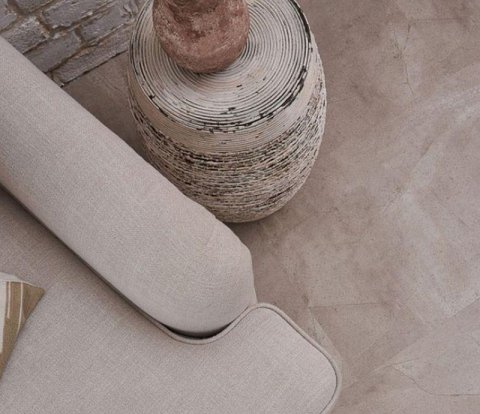 Клеевой виниловый пол Vinilam Ceramo Stone Glue 61603 Бетонная смесь