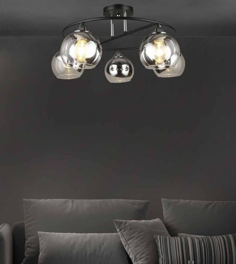 Потолочная люстра Seven Fires Rumo WD3527/5C-BK-CR-CL