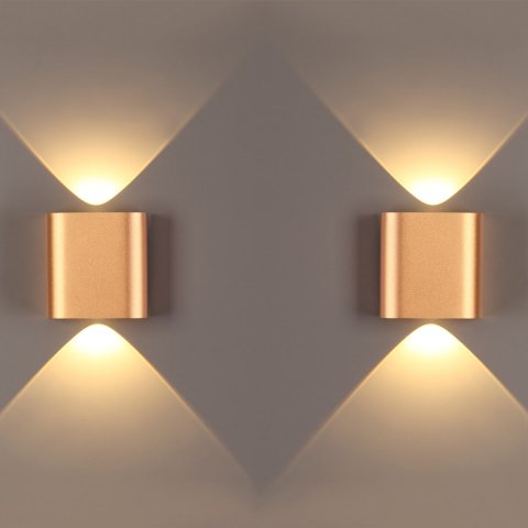 Настенный светодиодный светильник Odeon Light Hightech Magnum 4212/2WL