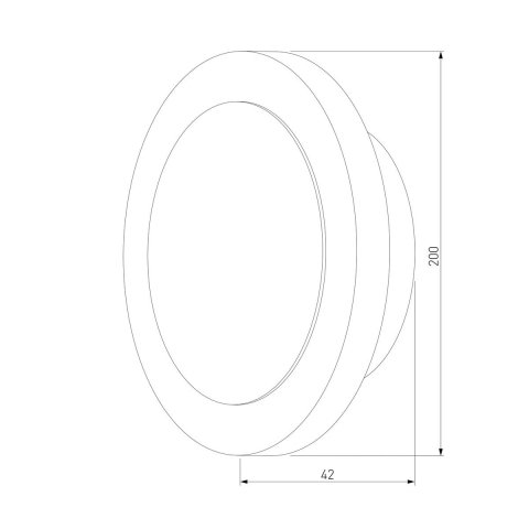 Настенный светодиодный светильник Elektrostandard Around 40140/1 Led a055779